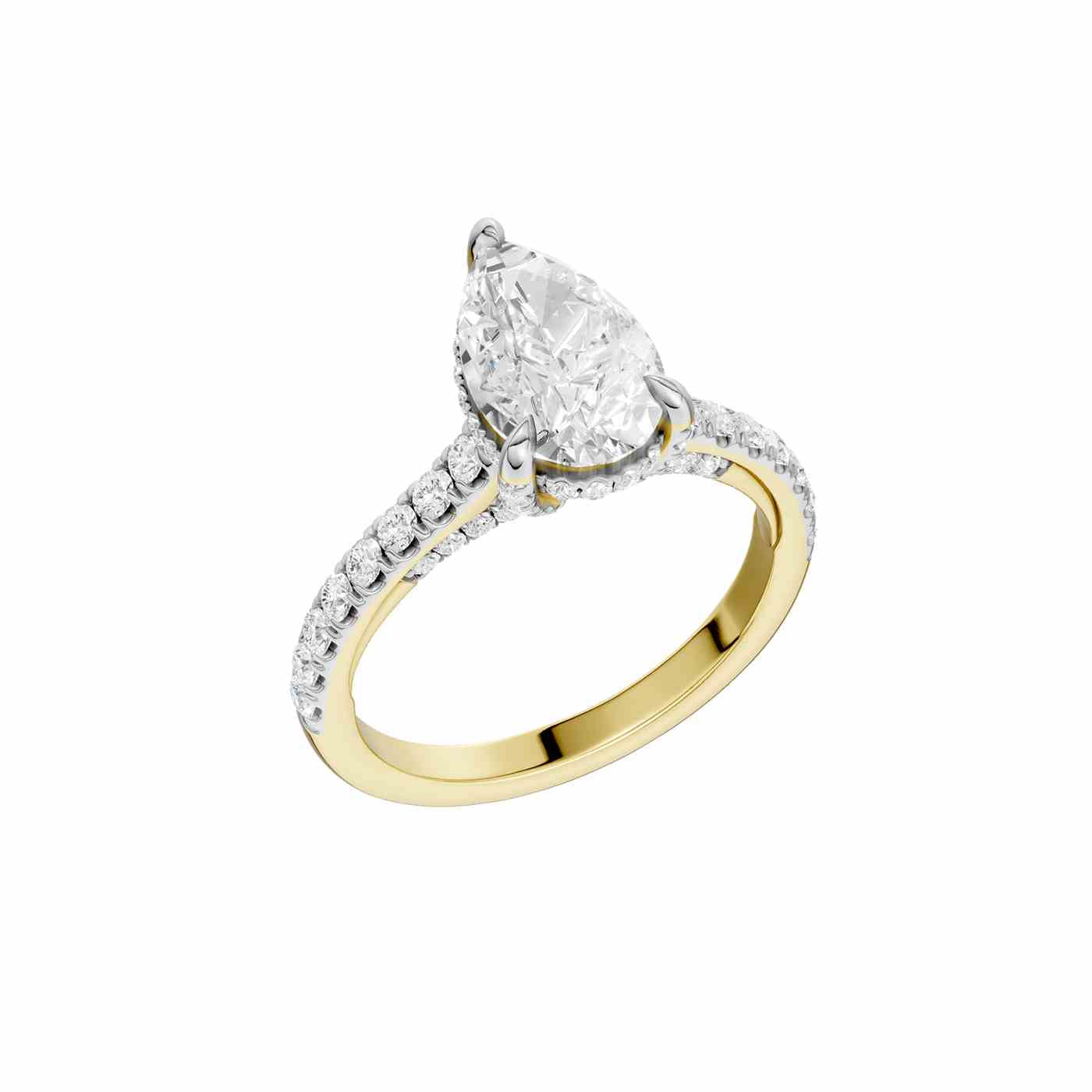 Aurelia Ring | Pear Cut