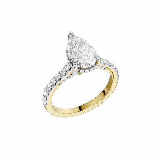 Aurelia Ring | Pear Cut