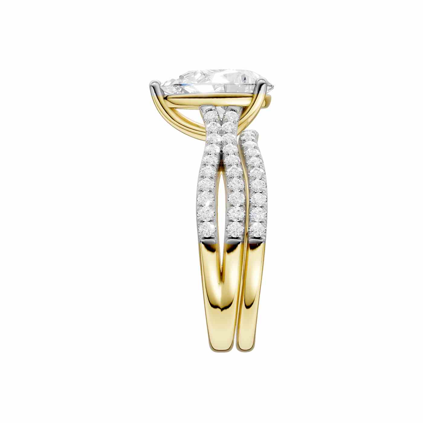 Calista Ring | Pear Cut