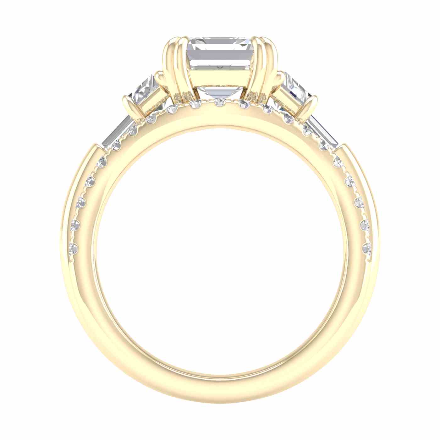 Radiévo Ring | Asscher Cut