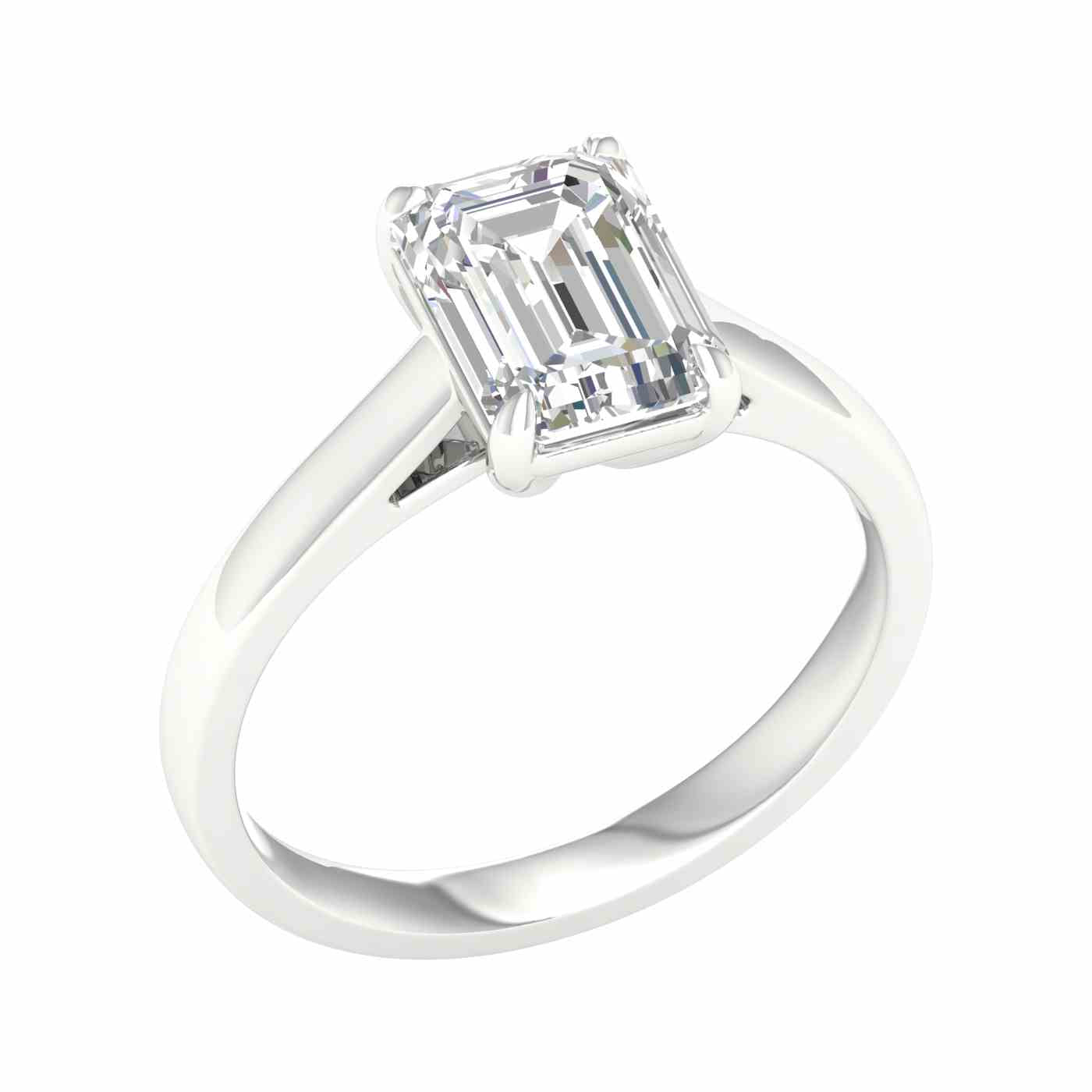 Estellea Ring | Emerald Cut