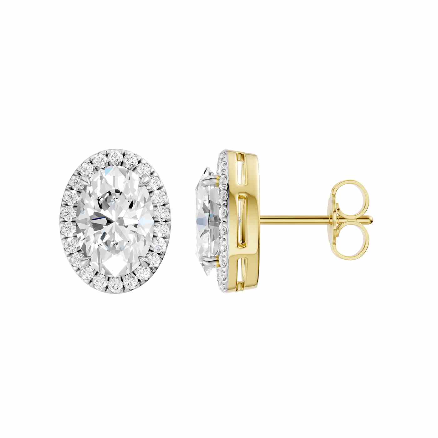 Alurea Earring | Oval Cut