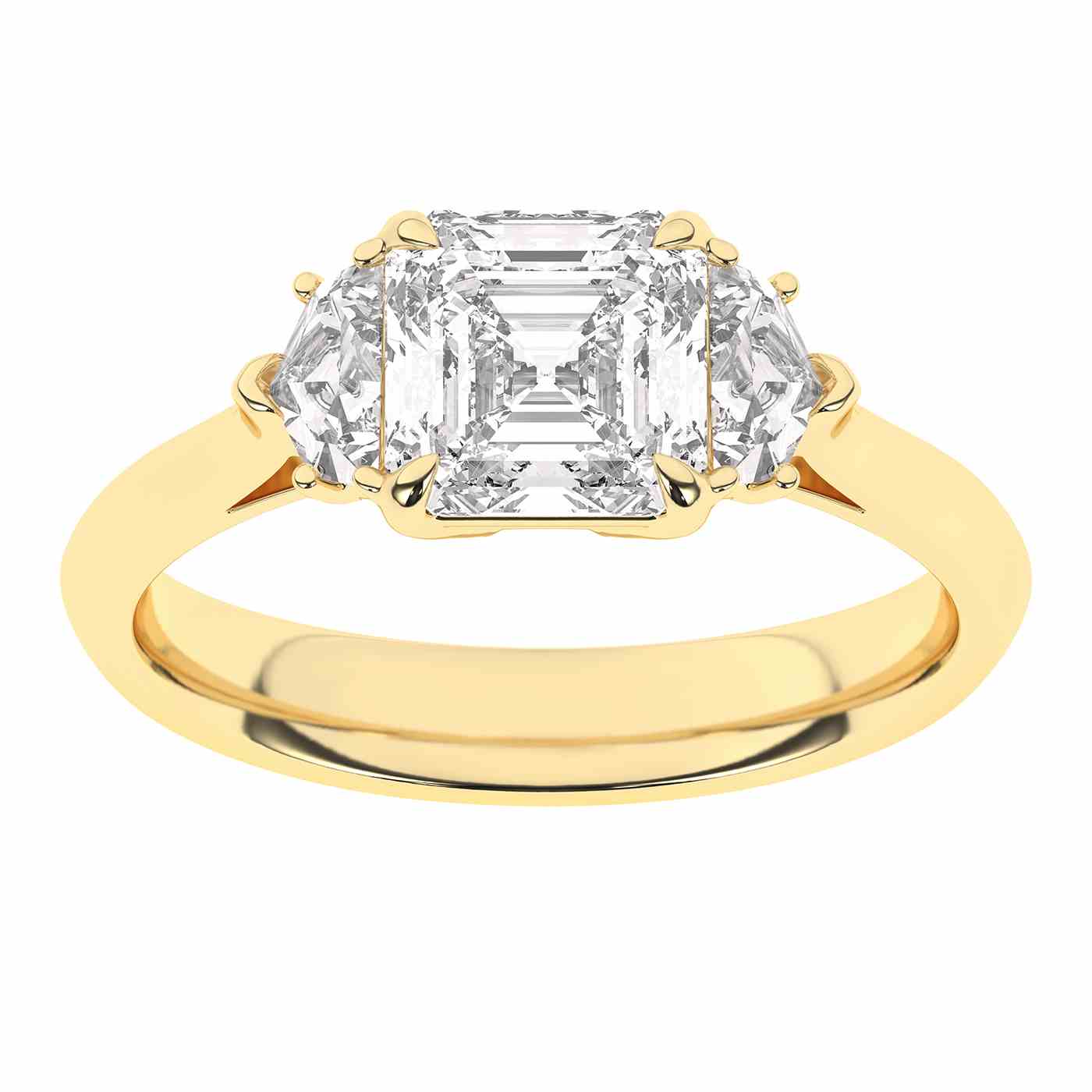 Radiara Ring | Asscher Cut