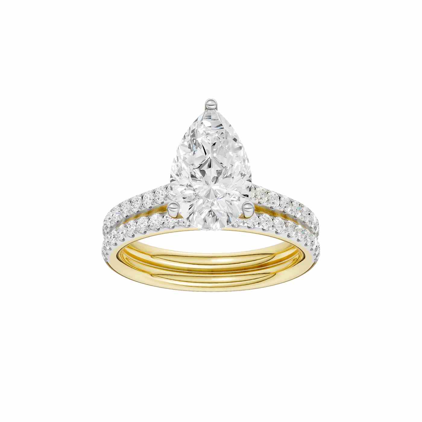 Calista Ring | Pear Cut