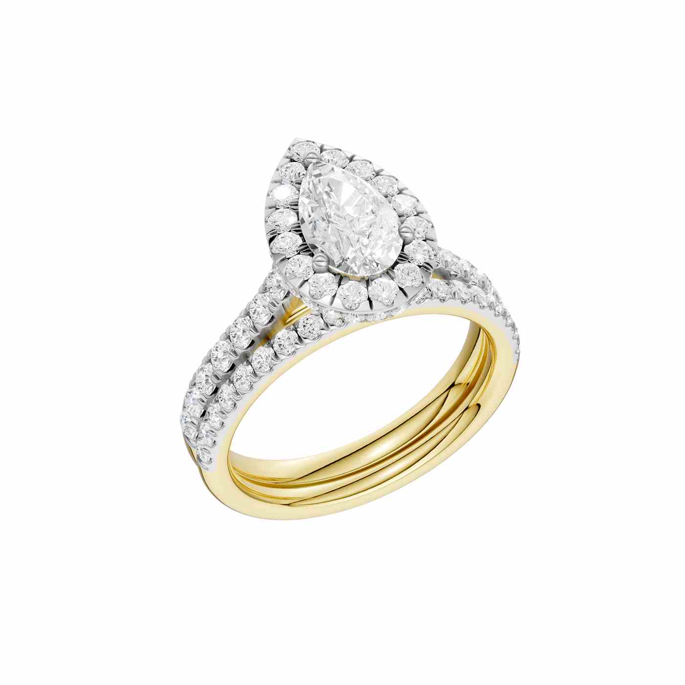 Brilliance Ring | Pear Cut
