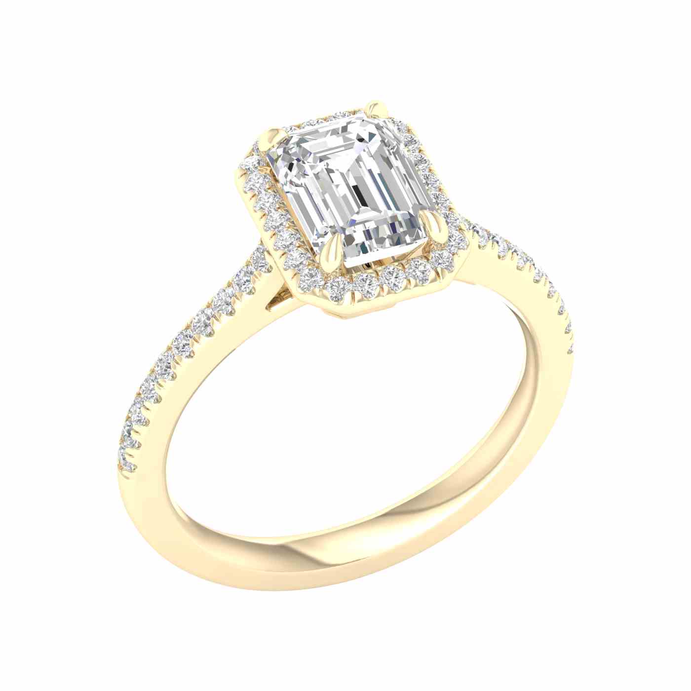 Aravelle Ring | Emerald Cut