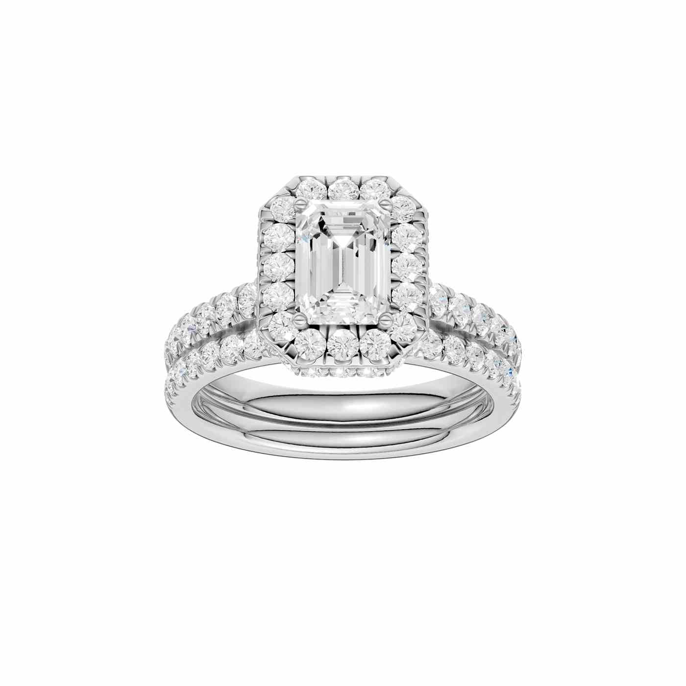 Brilliance Ring | Emerald Cut