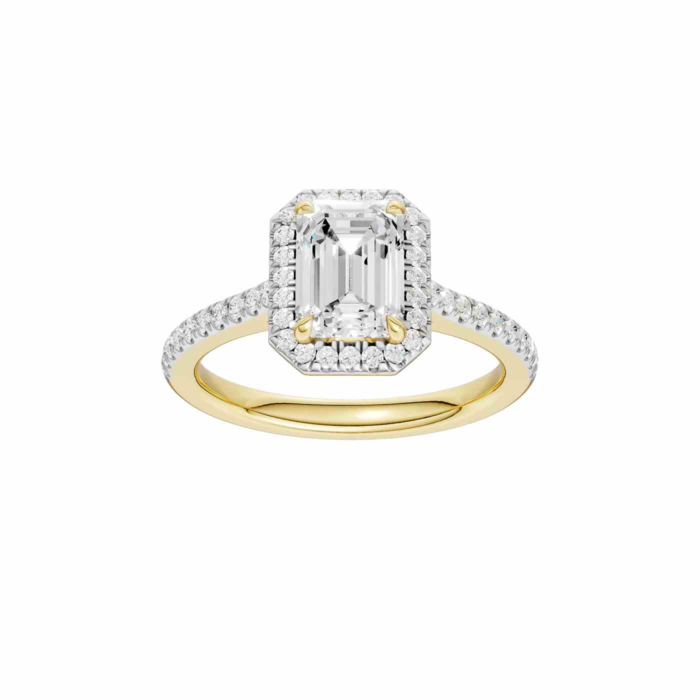 Astarra Ring | Emerald Cut