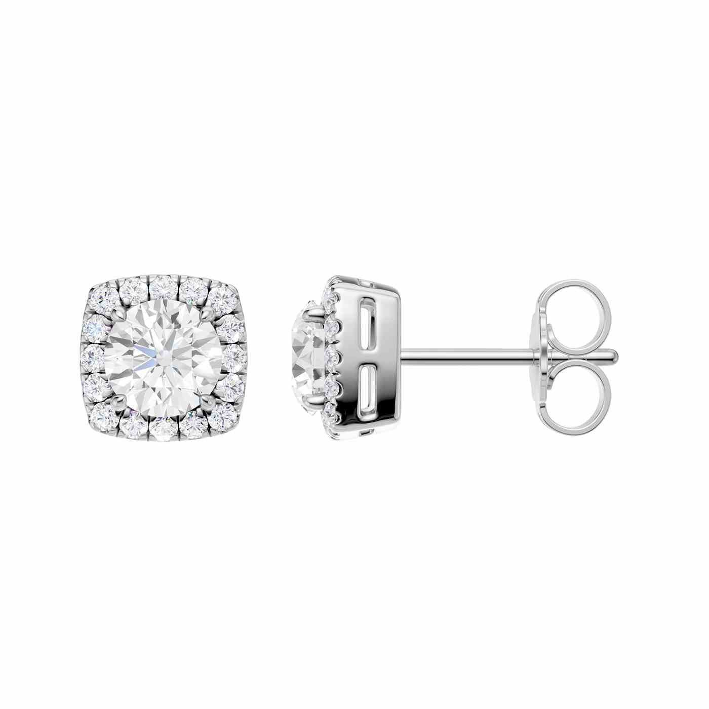 Elysia Earring | Round Cut