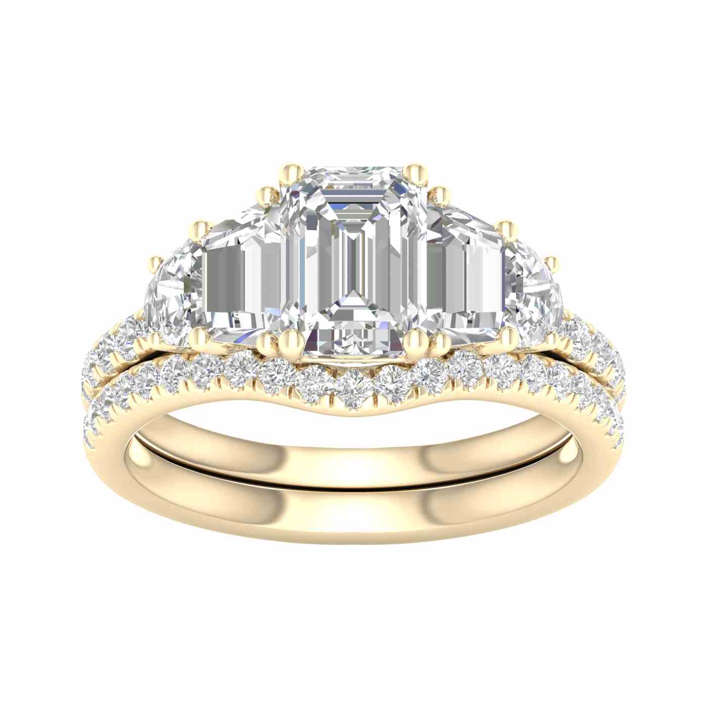 Radiévo Ring | Emerald Cut