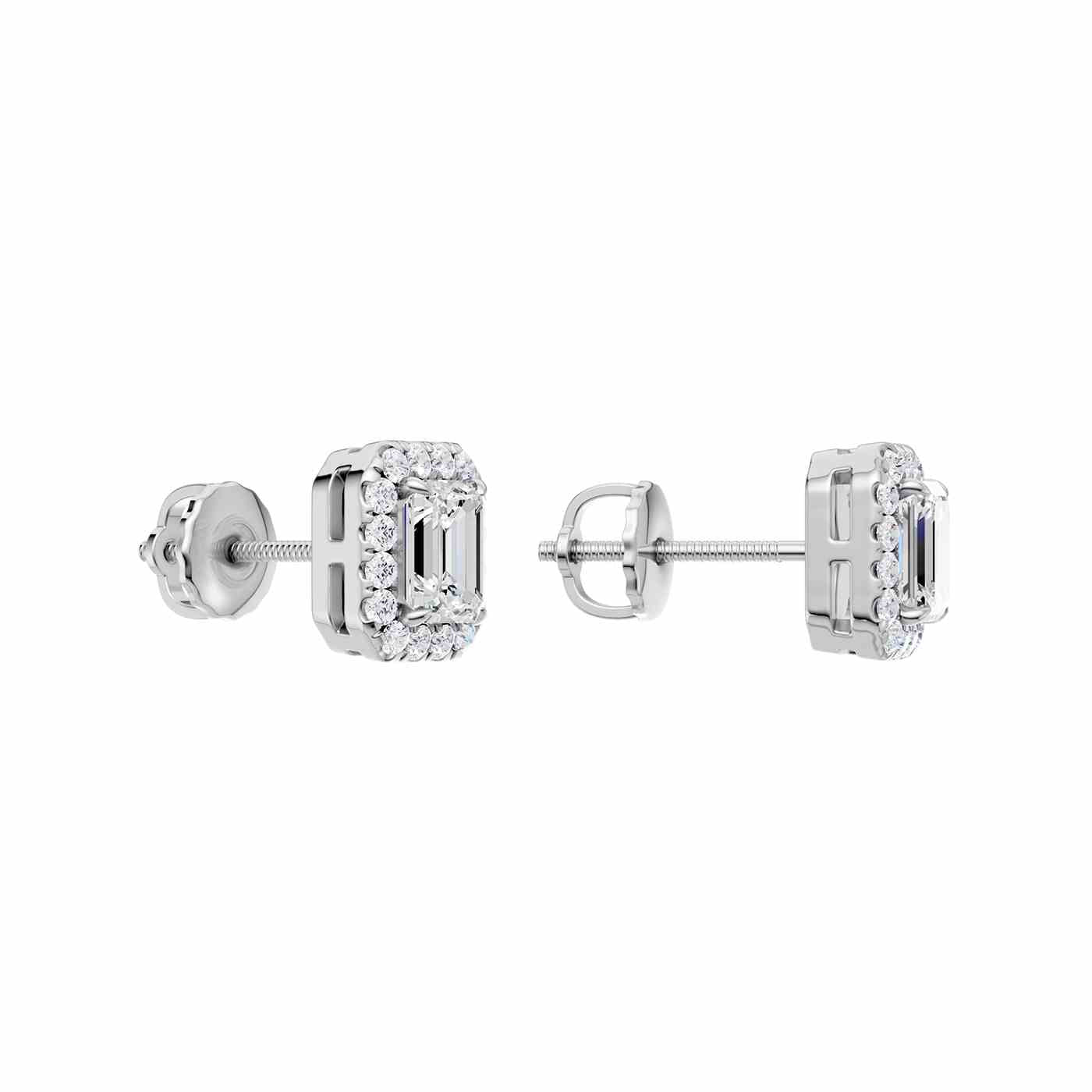Alurea Earring | Emerald Cut