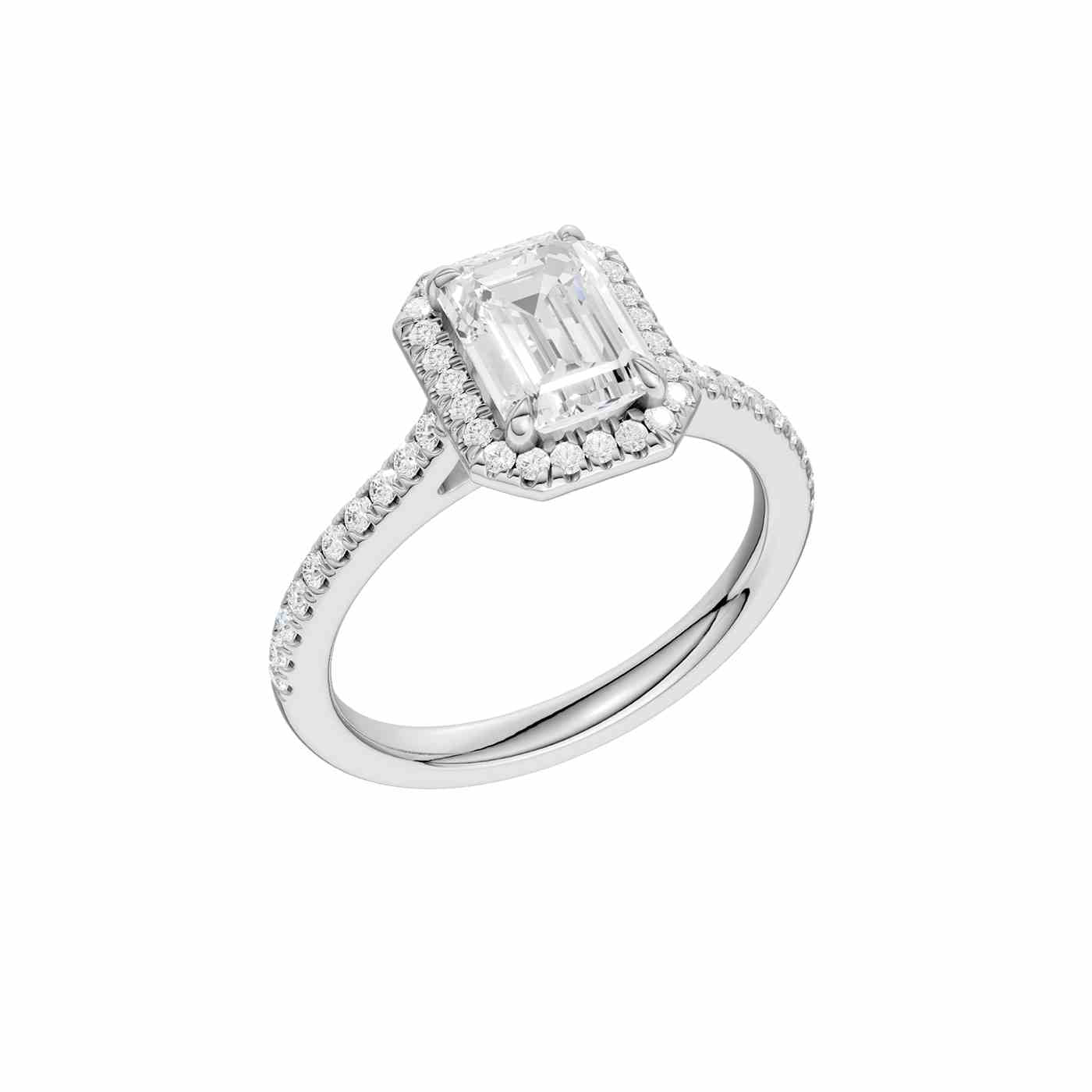Astarra Ring | Emerald Cut