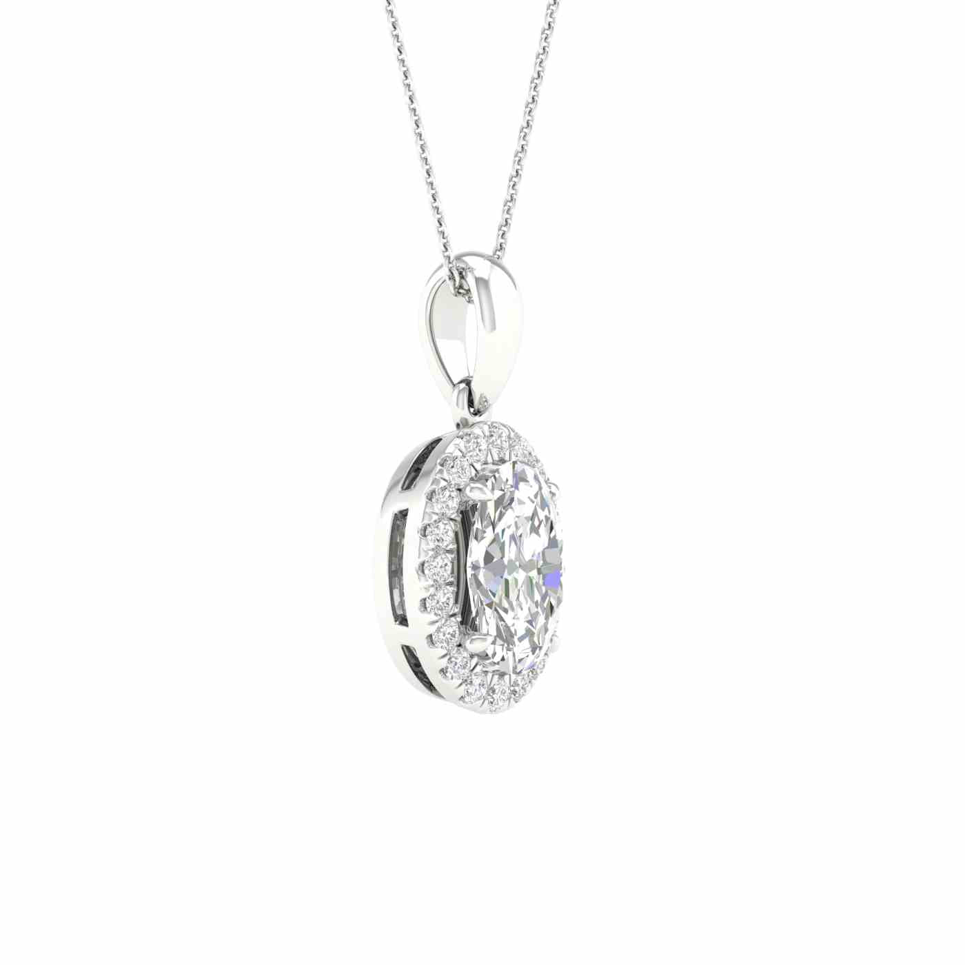 Elysane Pendant | Oval Cut