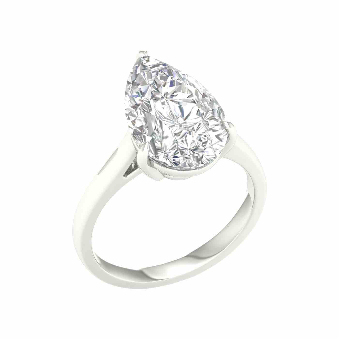 Aureza Ring | Pear Cut