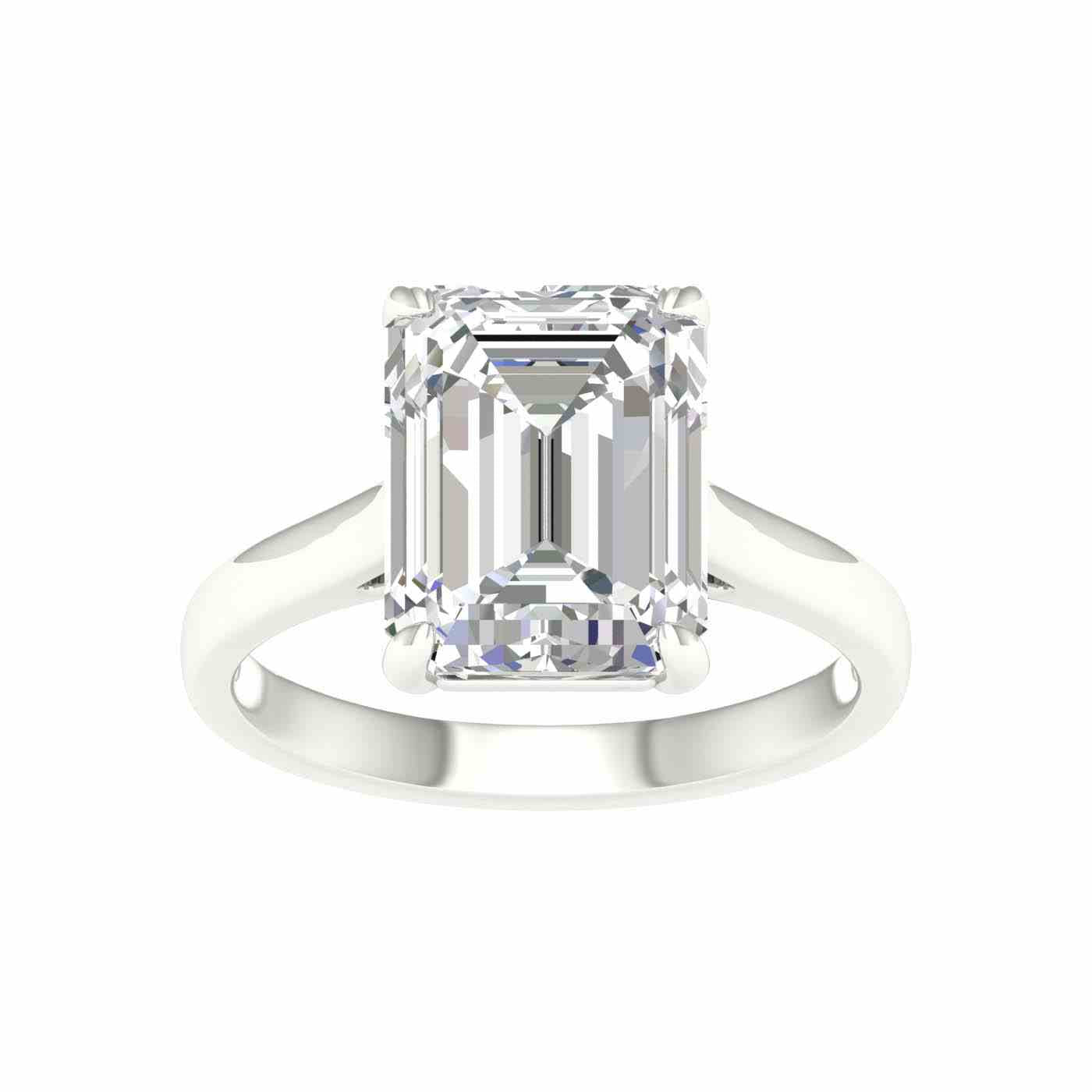 Aureza Ring | Emerald Cut
