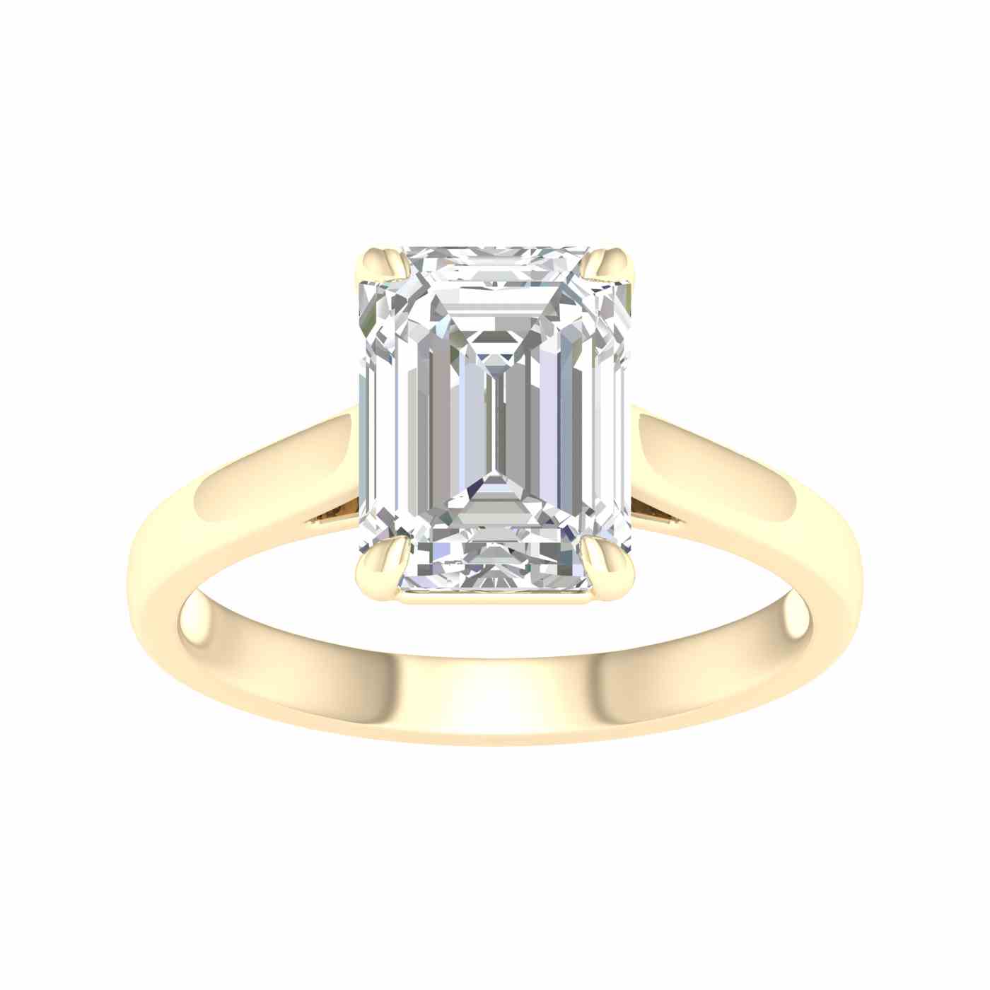 Estellea Ring | Emerald Cut