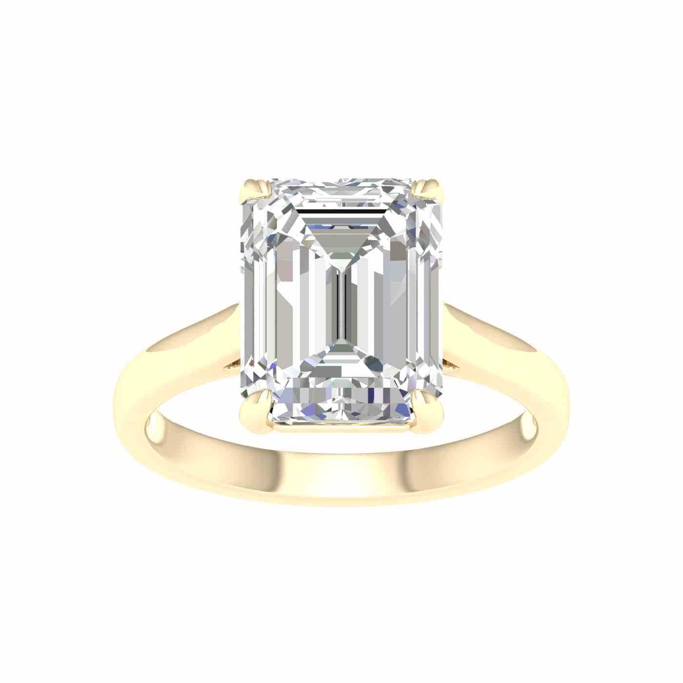 Aureza Ring | Emerald Cut