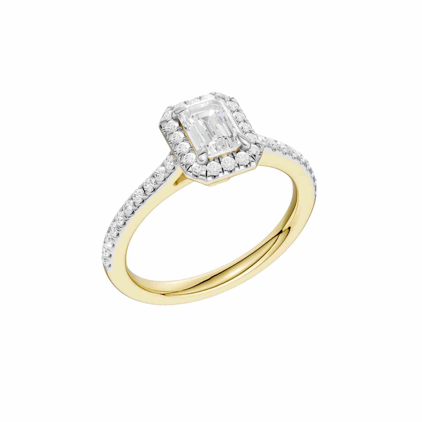 Astarra Ring | Emerald Cut