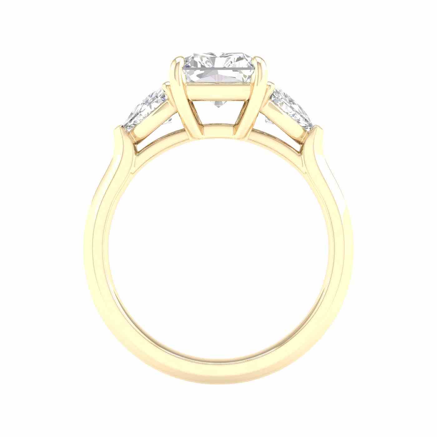 Zaffire Ring | Radiant Cut