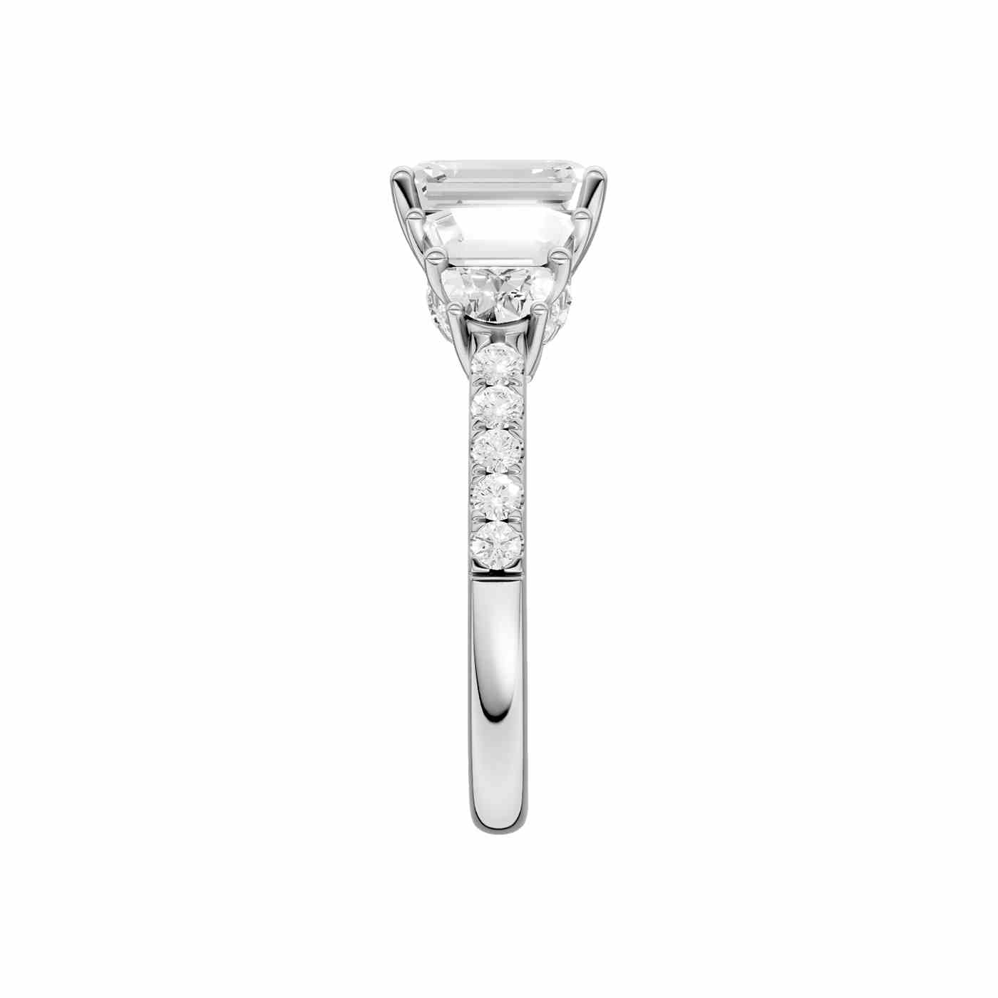Celestra Ring | Emerald Cut