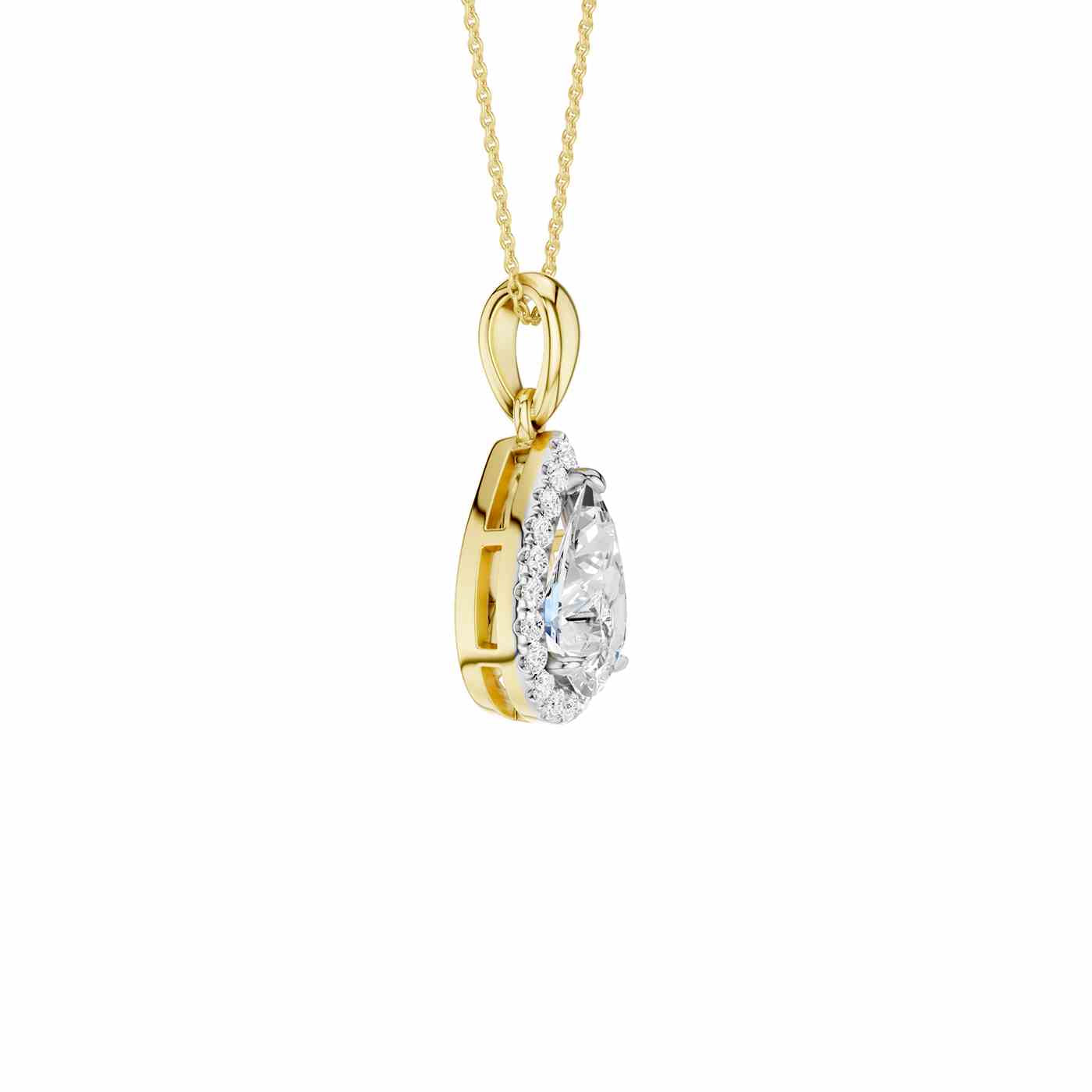 Elysane Pendant | Pear Cut