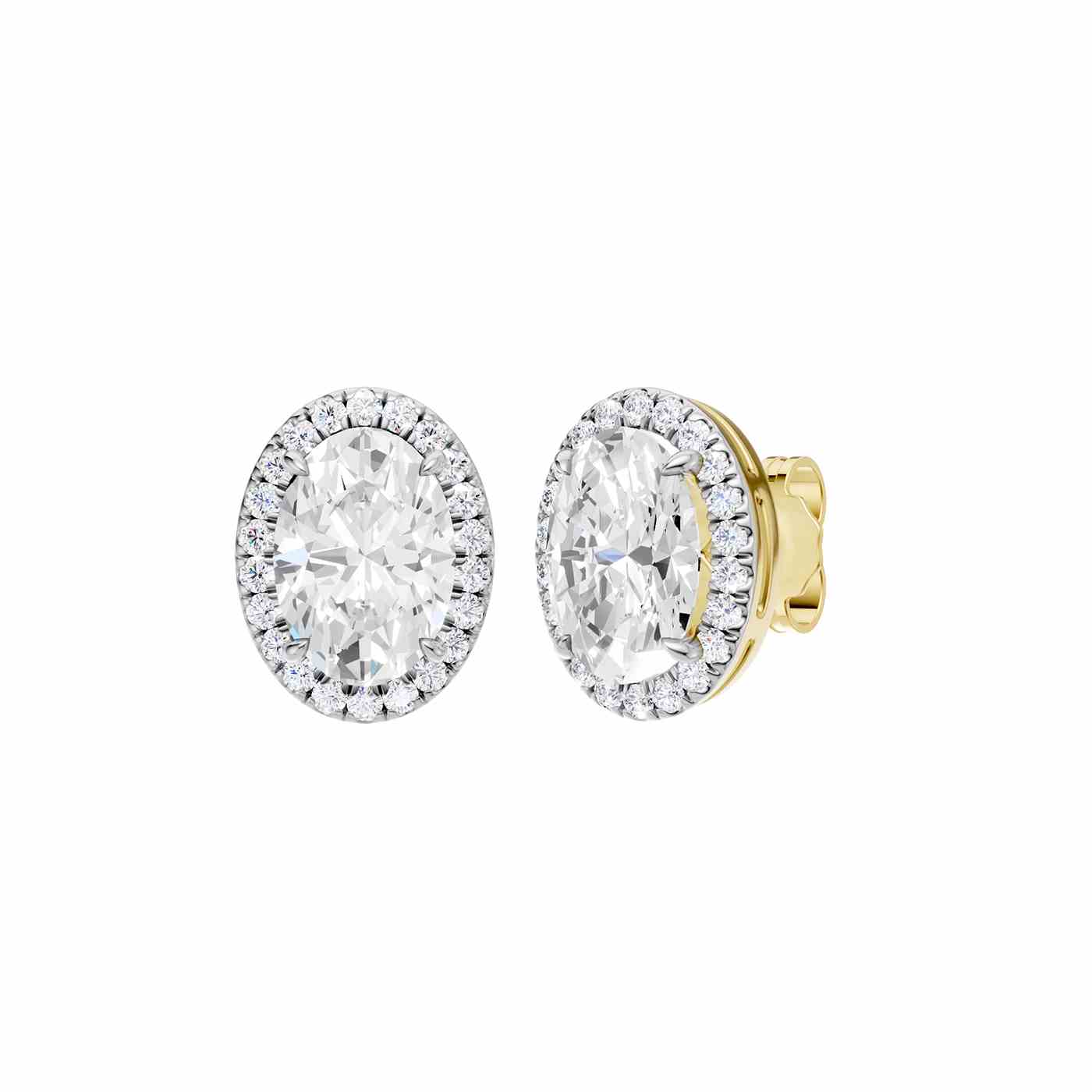 Alurea Earring | Oval Cut