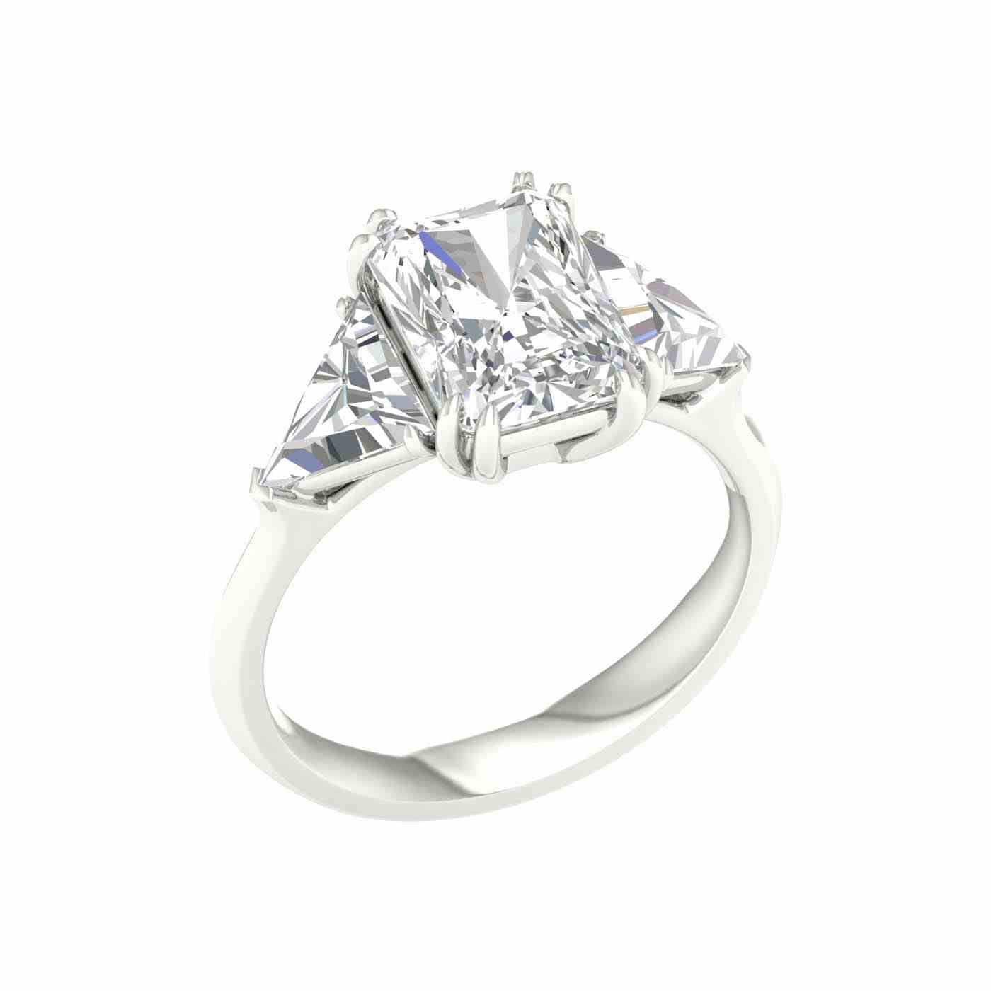 Zaffire Ring | Radiant Cut