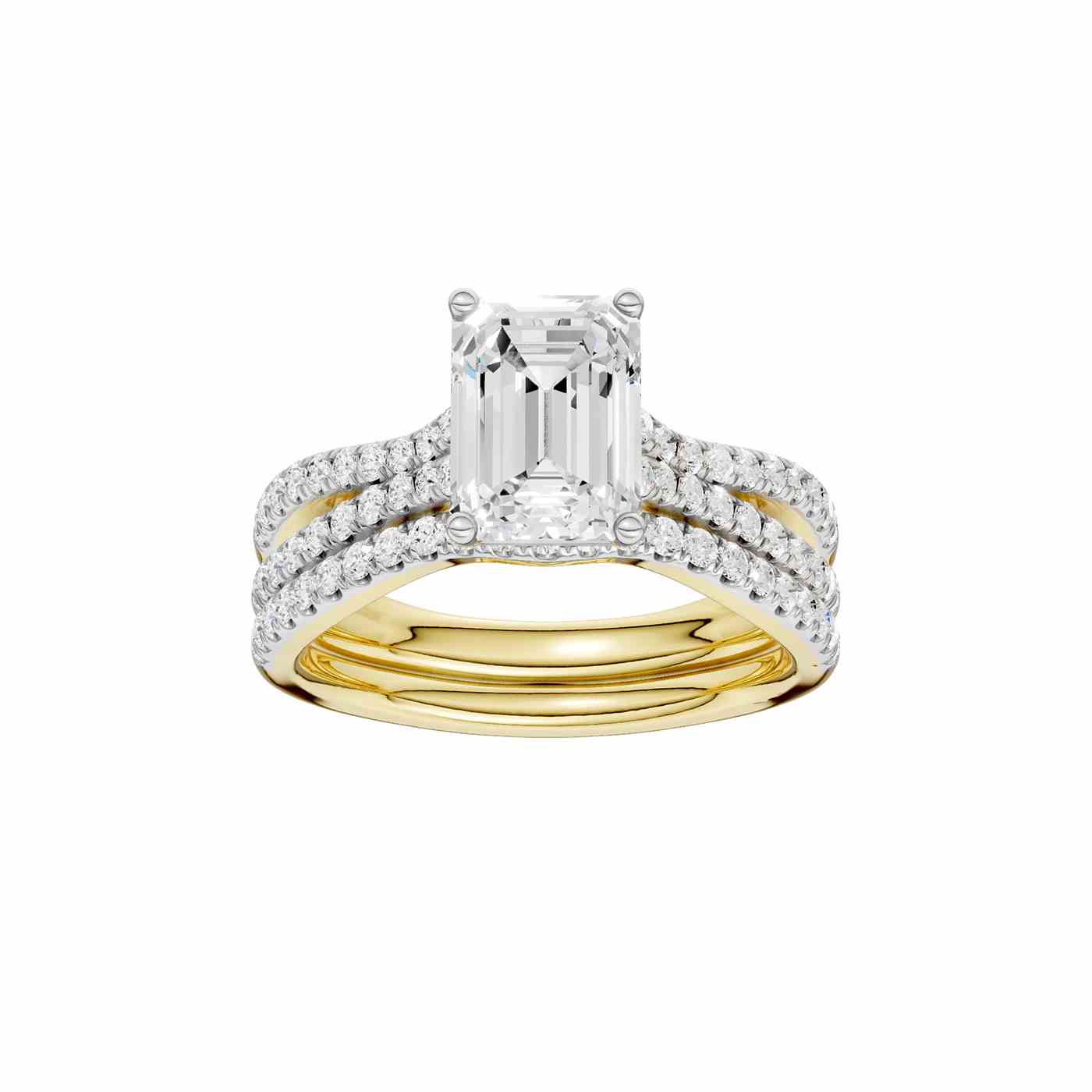 Calista Ring | Emerald Cut