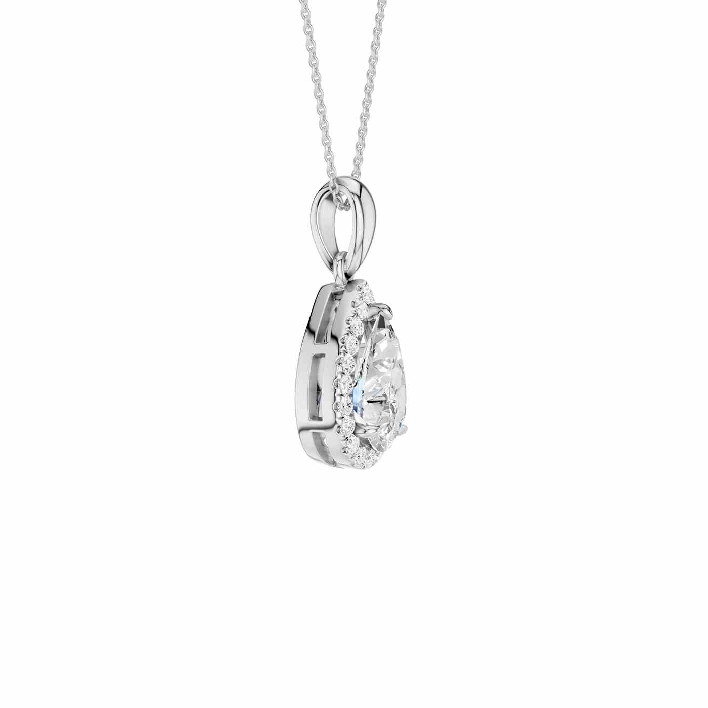 Elysane Pendant | Pear Cut