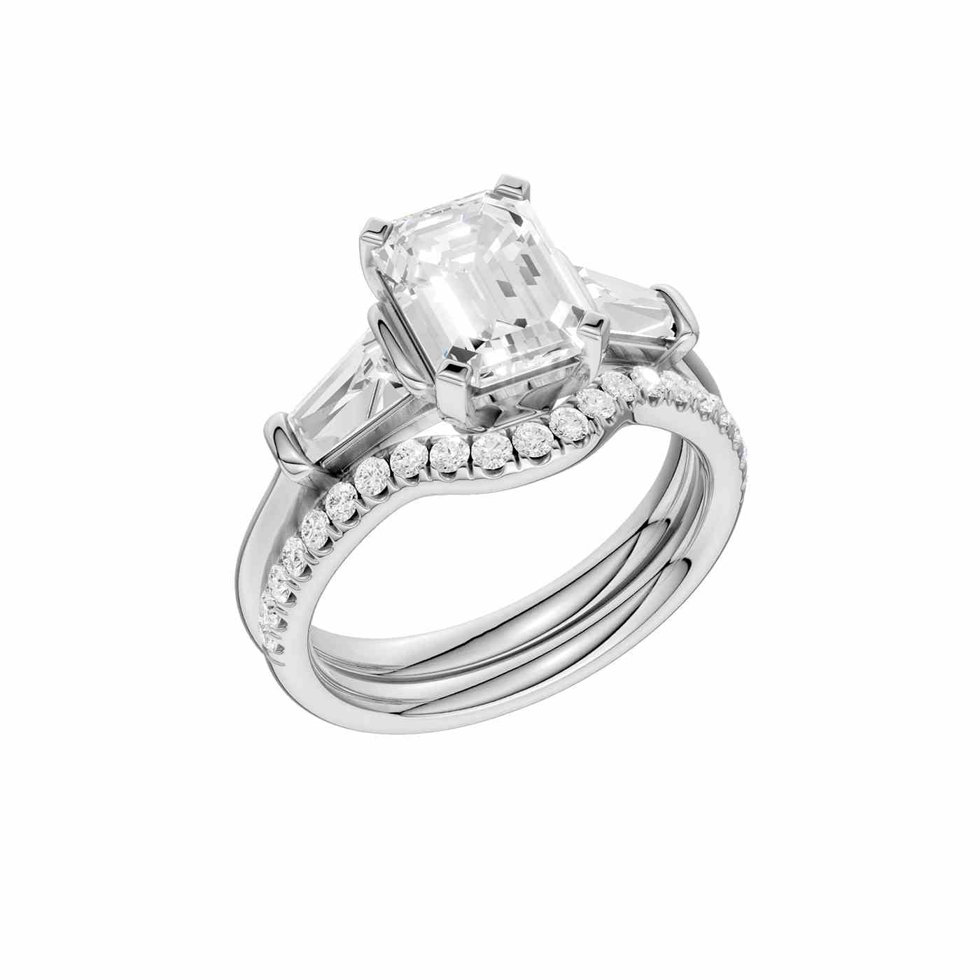 Radiévo Ring | Emerald Cut