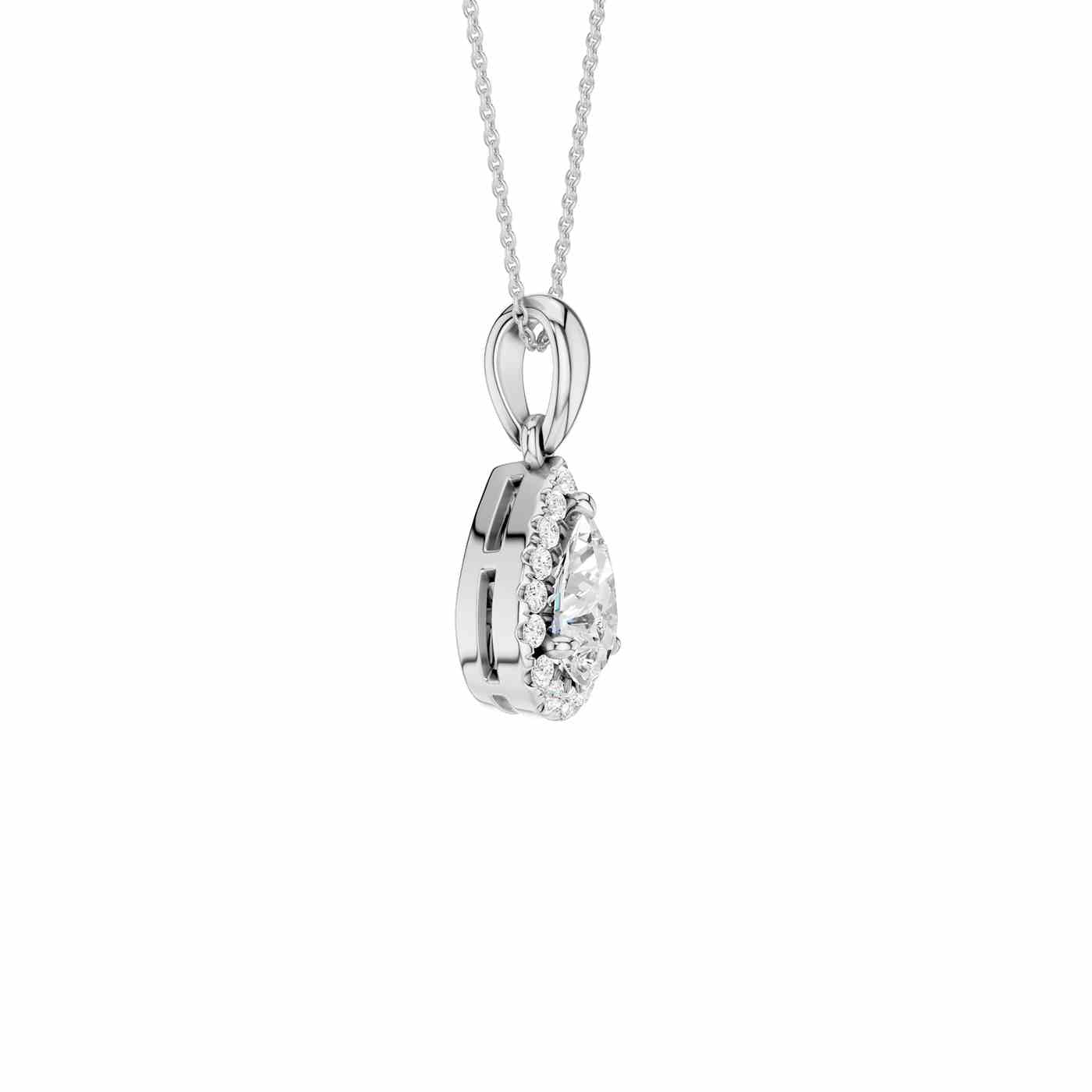 Elysane Pendant | Pear Cut
