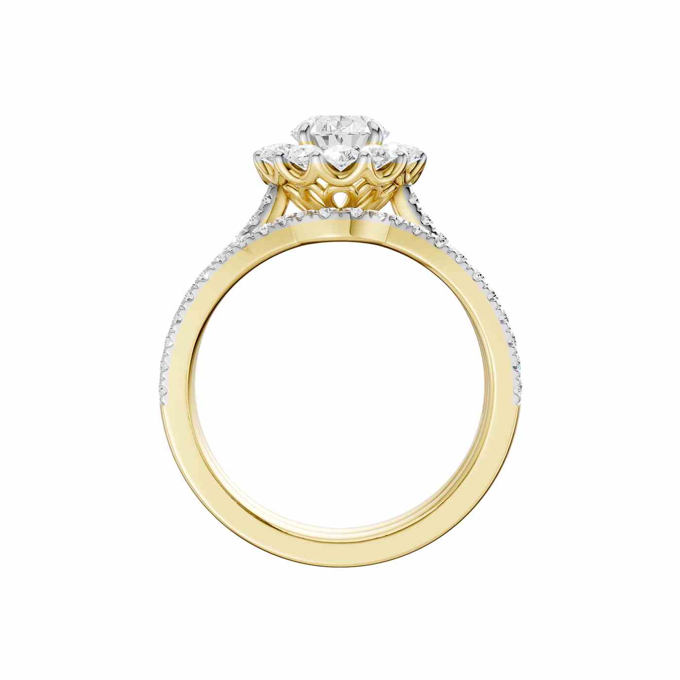 Bellavue Ring | Oval Cut