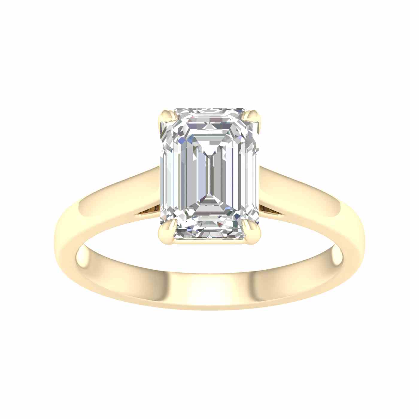Estellea Ring | Emerald Cut
