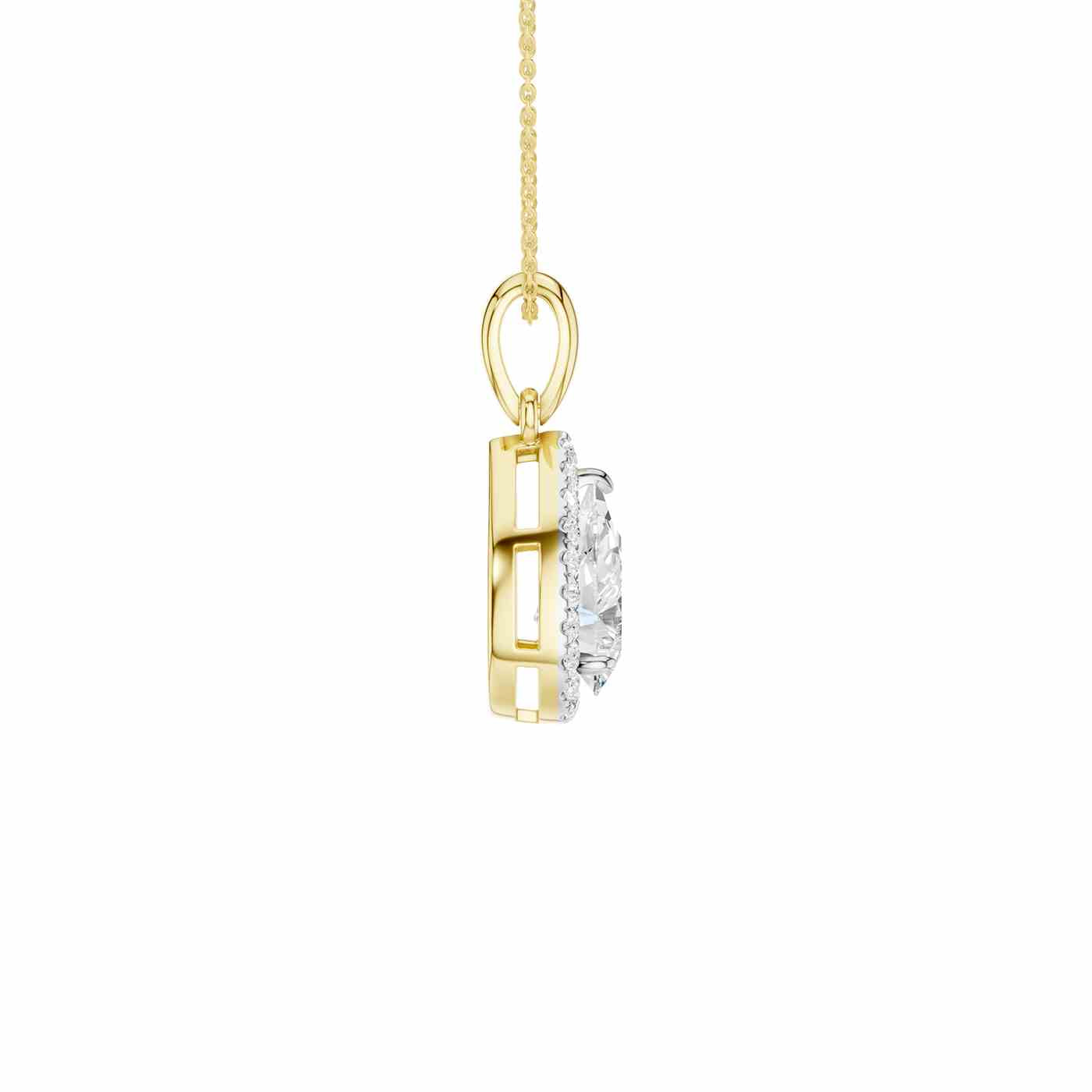 Elysane Pendant | Pear Cut