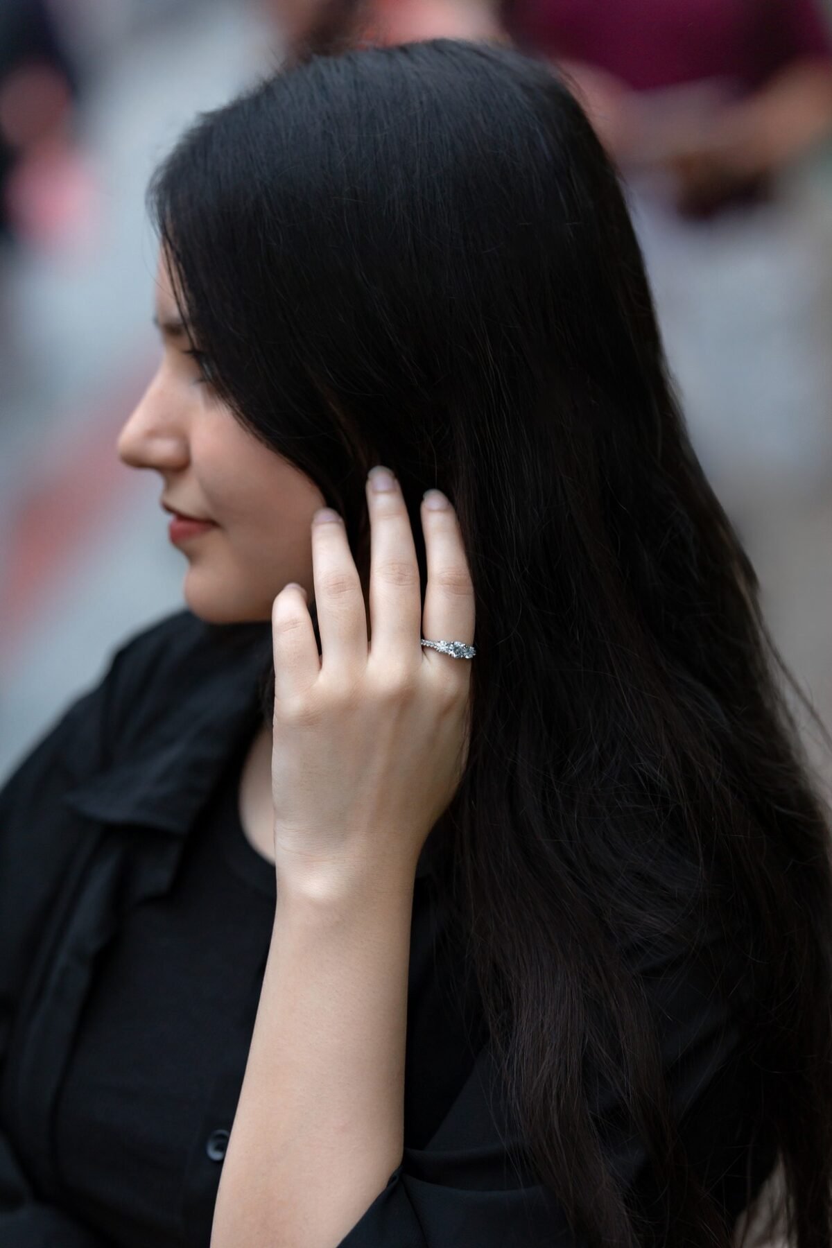 Preksha– Sparkling Pavé Diamond Band for Everyday Elegance.