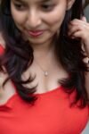 Mahima – Pear-Cut Diamond Pendant with a Radiant Center.