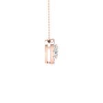 Ruvari Ishira Luxe – Oval-Cut Diamond Pendant for a Graceful Statement.