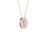 Ruvari Ishira Luxe – Oval-Cut Diamond Pendant for a Graceful Statement.
