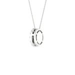 Ruvari Ishira Luxe – Oval-Cut Diamond Pendant for a Graceful Statement.