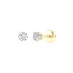 Ruvari Ishya Opulent – Iconic signature Diamond Stud for Pure Elegance.
