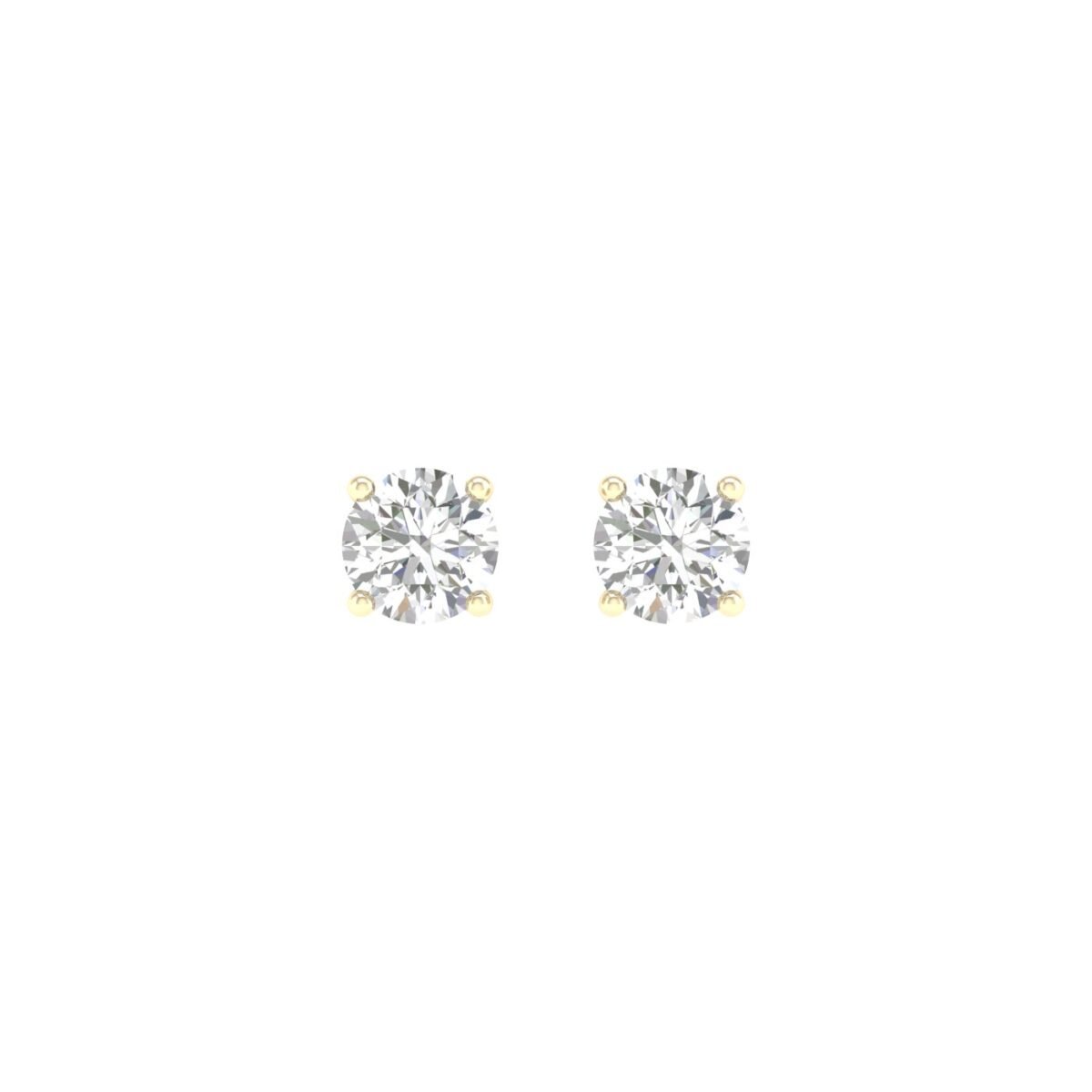 Ruvari Ishya Opulent – Iconic signature Diamond Stud for Pure Elegance.