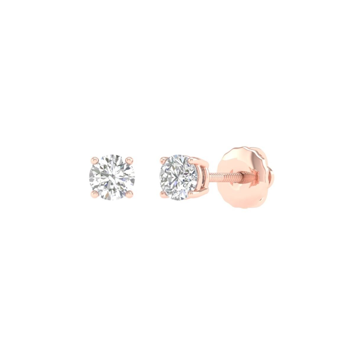 Ruvari Ishya Opulent – Iconic signature Diamond Stud for Pure Elegance.