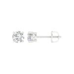 Ruvari Neyara Essence – Round-Cut Diamond Studs That Shine with Perfection.