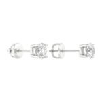 Ruvari Neyara Essence – Round-Cut Diamond Studs That Shine with Perfection.