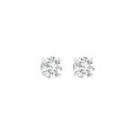 Ruvari Neyara Essence – Round-Cut Diamond Studs That Shine with Perfection.