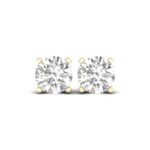 Ruvari Samaira Glow – Oval-Cut Diamond Studs with a Captivating Sparkle.