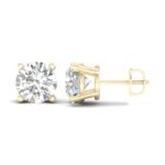 Ruvari Samaira Glow – Oval-Cut Diamond Studs with a Captivating Sparkle.