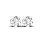 Ruvari Samaira Glow – Oval-Cut Diamond Studs with a Captivating Sparkle.