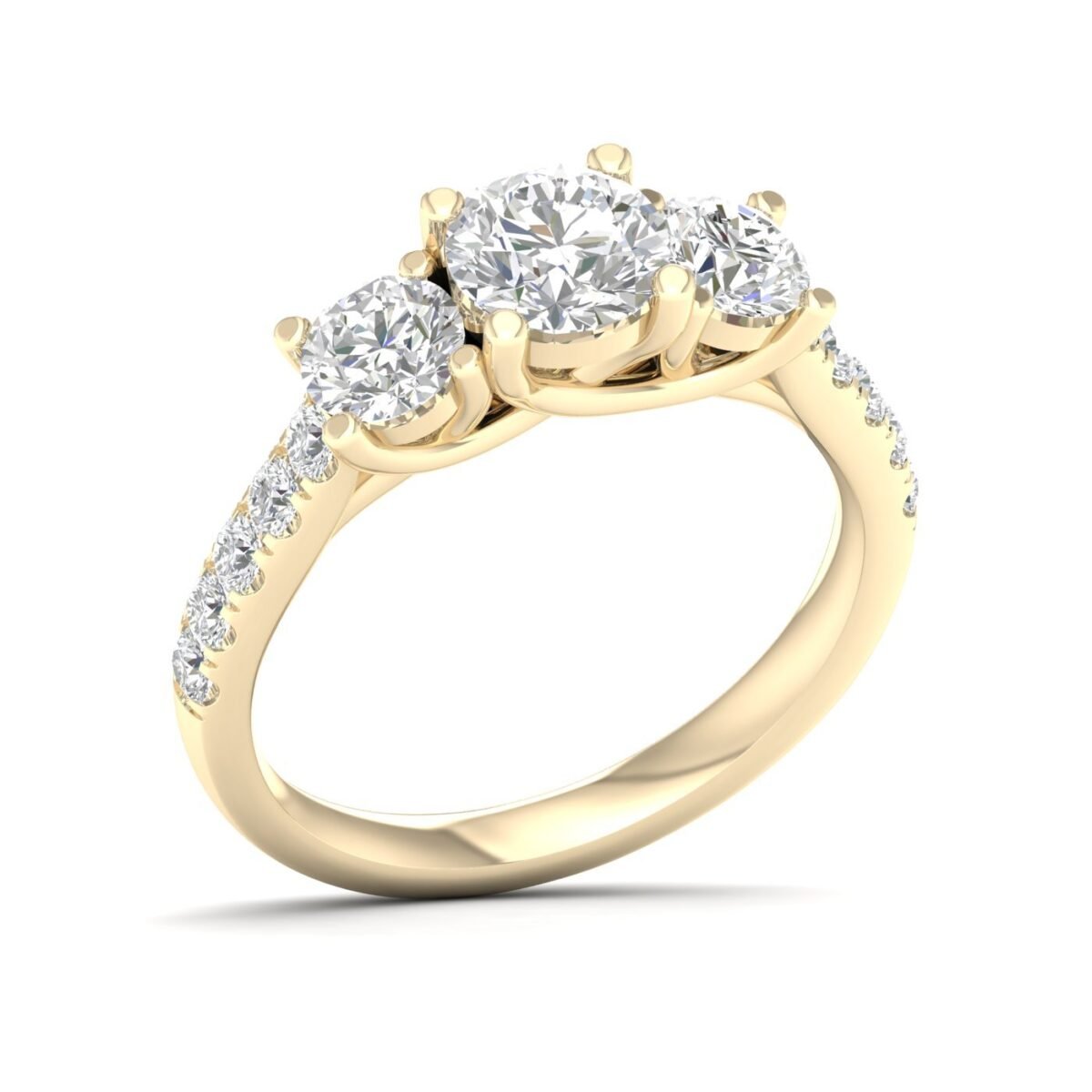 Preksha– Sparkling Pavé Diamond Band for Everyday Elegance.