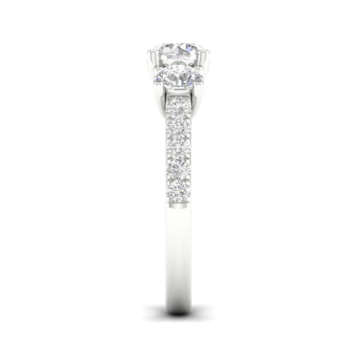 Preksha– Sparkling Pavé Diamond Band for Everyday Elegance.